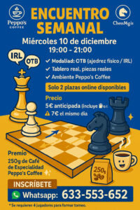 Encuentro semanal Peppo´s Coffee. 10 de diciembre! 🧑‍🎄